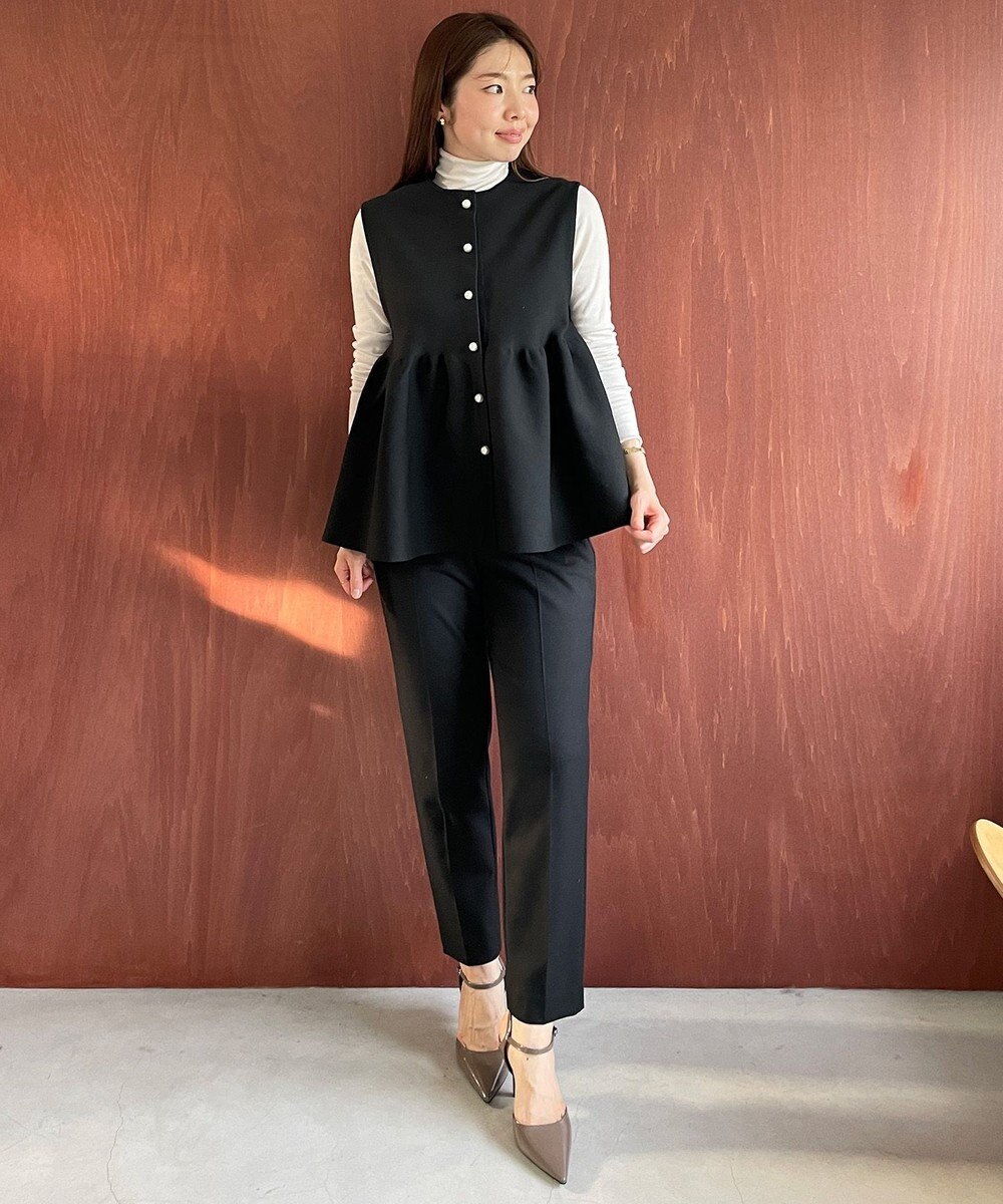 UNFILO beauty warm テーパードパンツ 