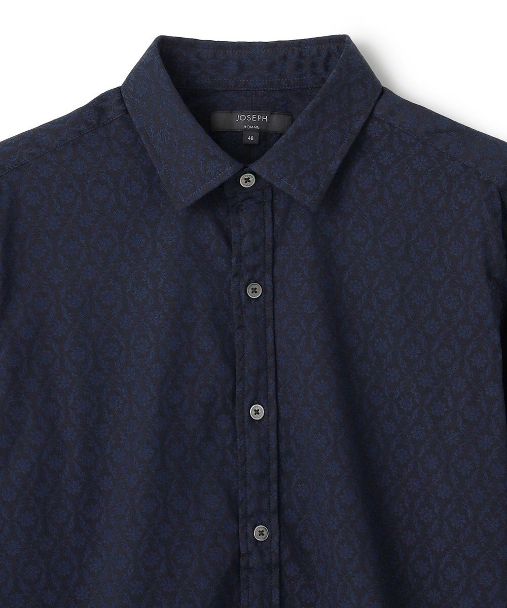 JOSEPH HOMME オーナメントジャガードストレッチ　レギュラーカラーシャツ 