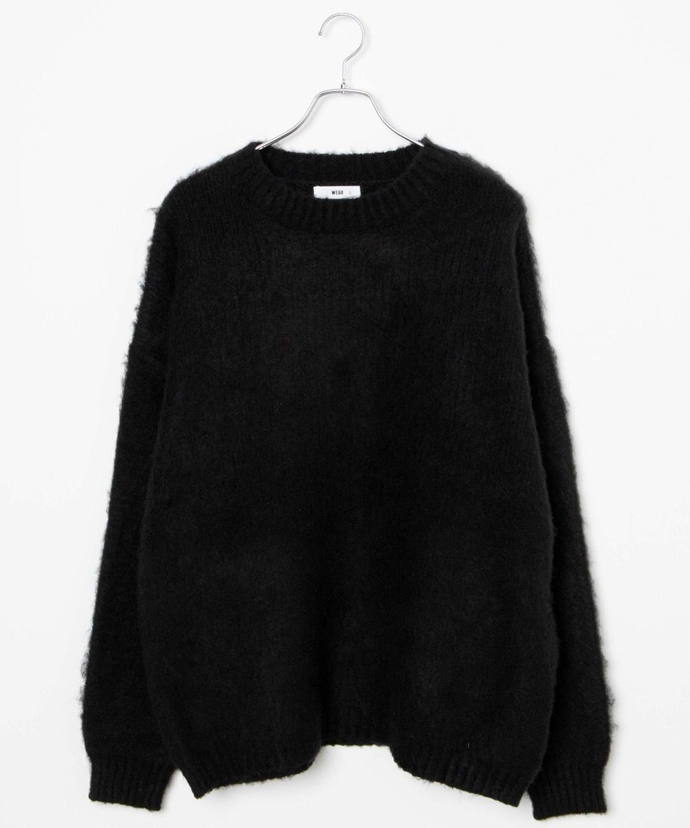 WEGO モヘアライクBIGプルオーバー 