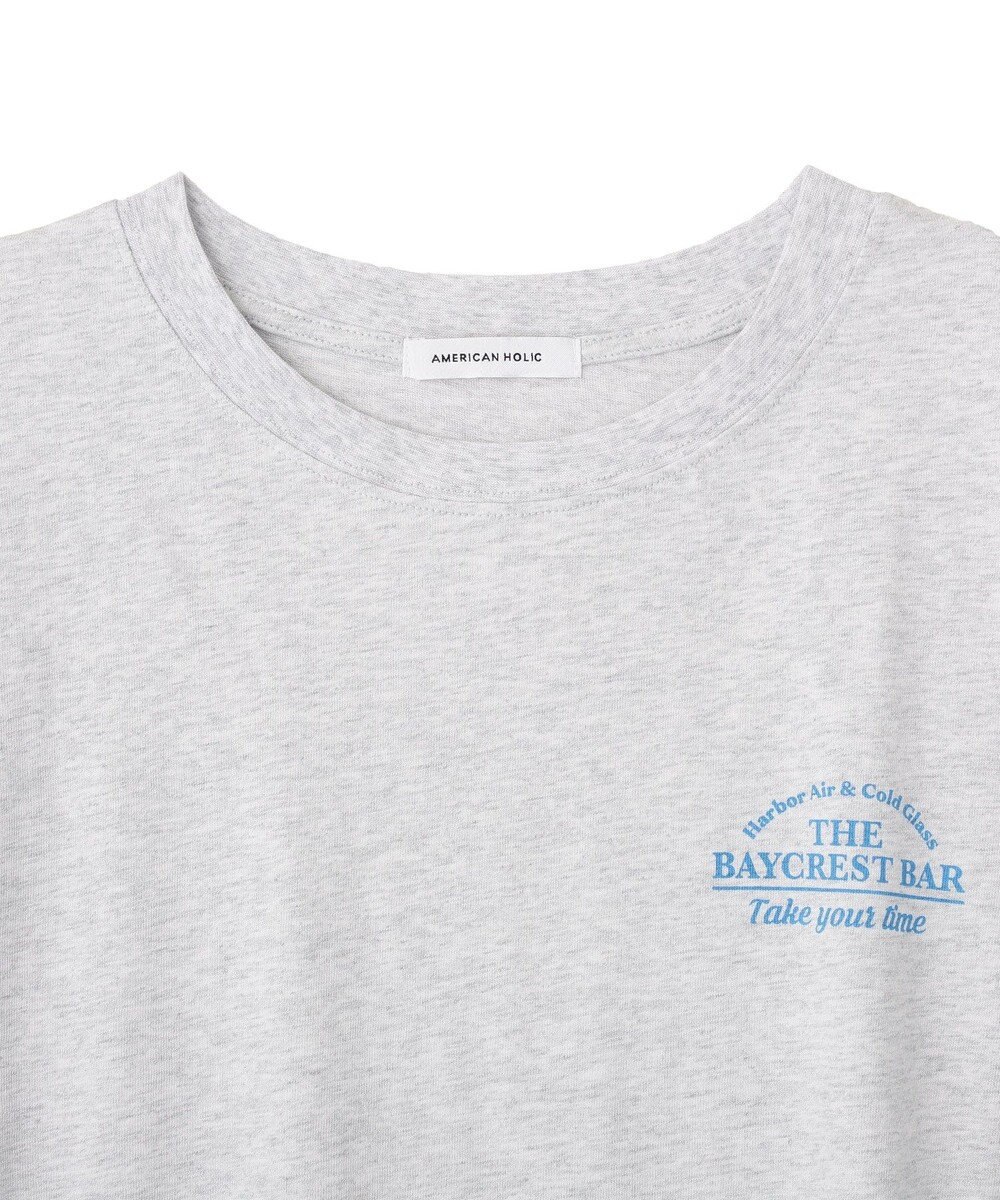 AMERICAN HOLIC BARロゴプリントTシャツ 