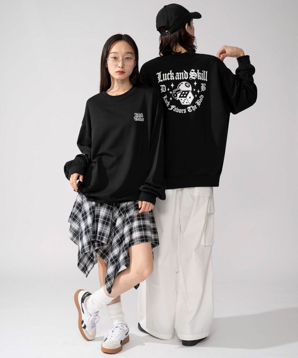 WEGO 【2025年秋冬新作/SMLXLサイズ展開/ユニセックス着用ITEM】アソートグラフィックプルオーバー 