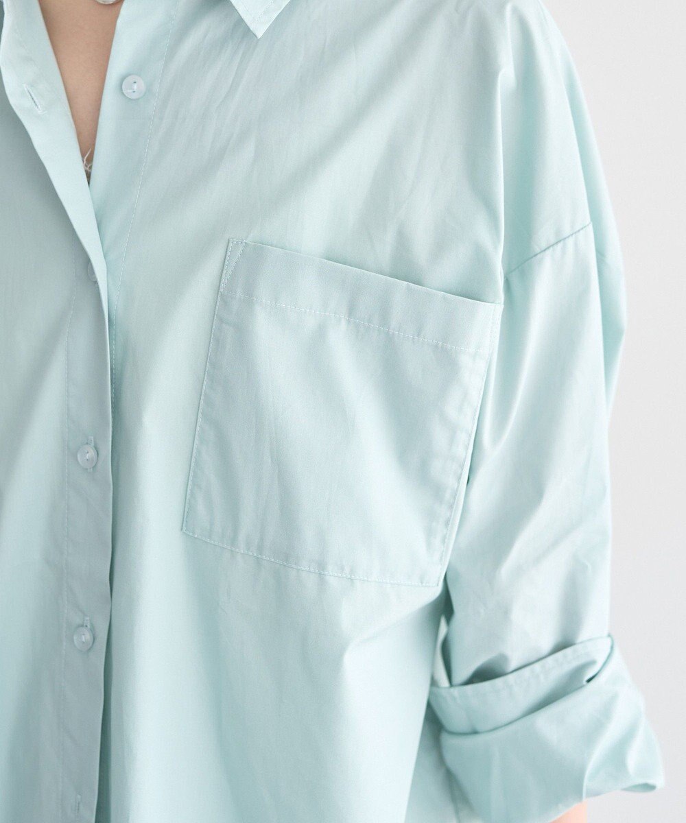 earth music&ecology バックツイストオーバーシャツ 