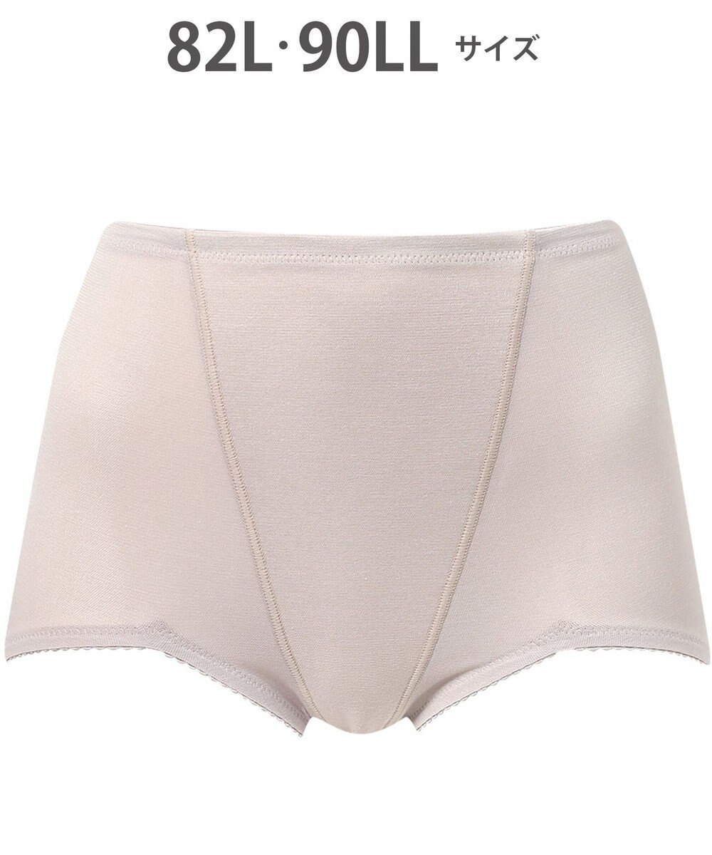 Wing ガードル ソフトな着用感 綿混素材(身生地部) おなか押さえ ショート丈 NV0760 ウイング／ワコール 