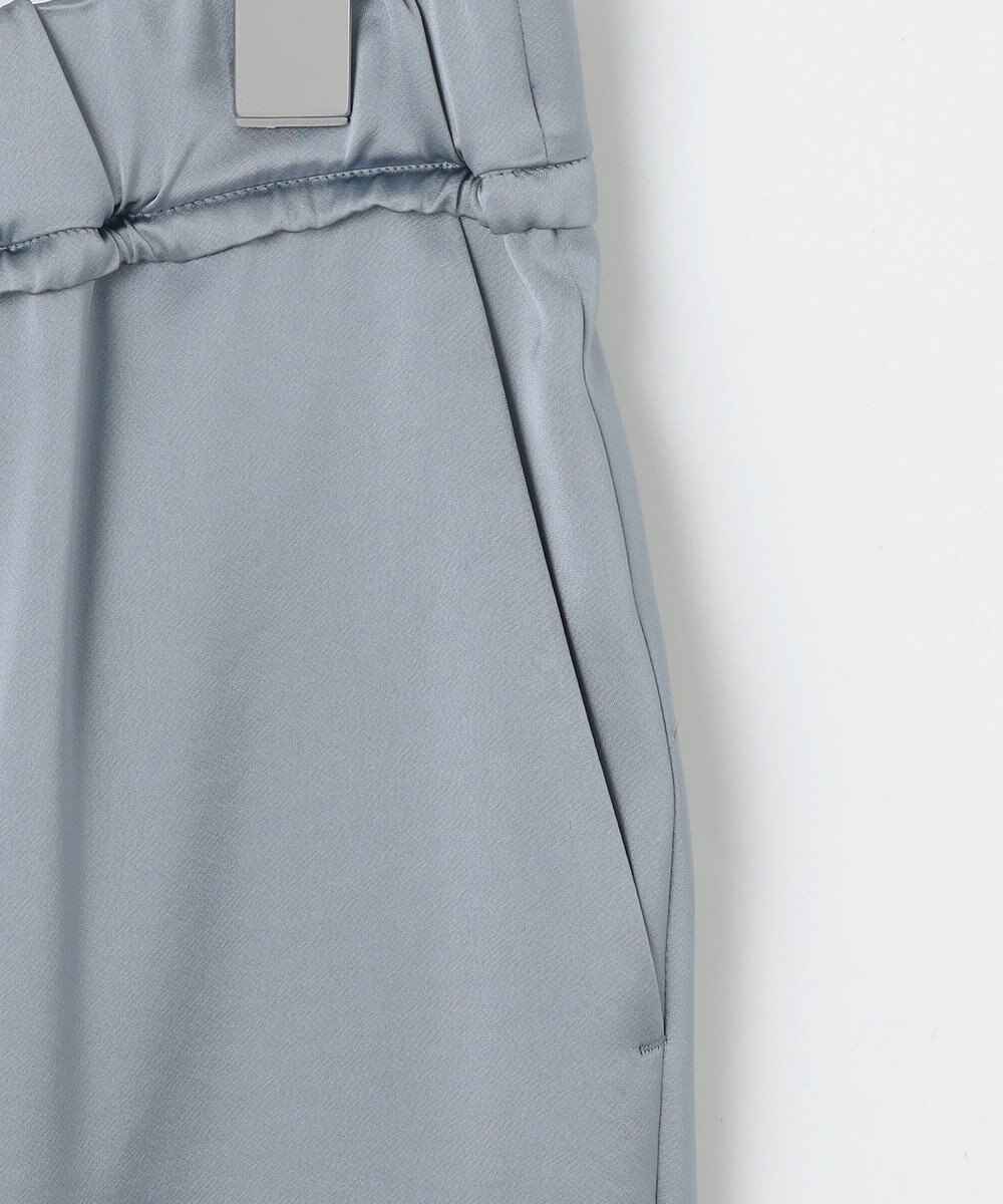 自由区 【Exclusive】シャイニーサテンドロスト パンツ 