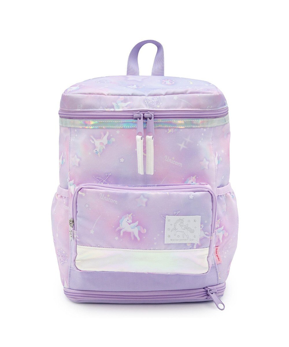 Mother garden マザーガーデン ユニコーン スクエアリュック 【Mサイズ】  《ミルキーウェイ紫》 