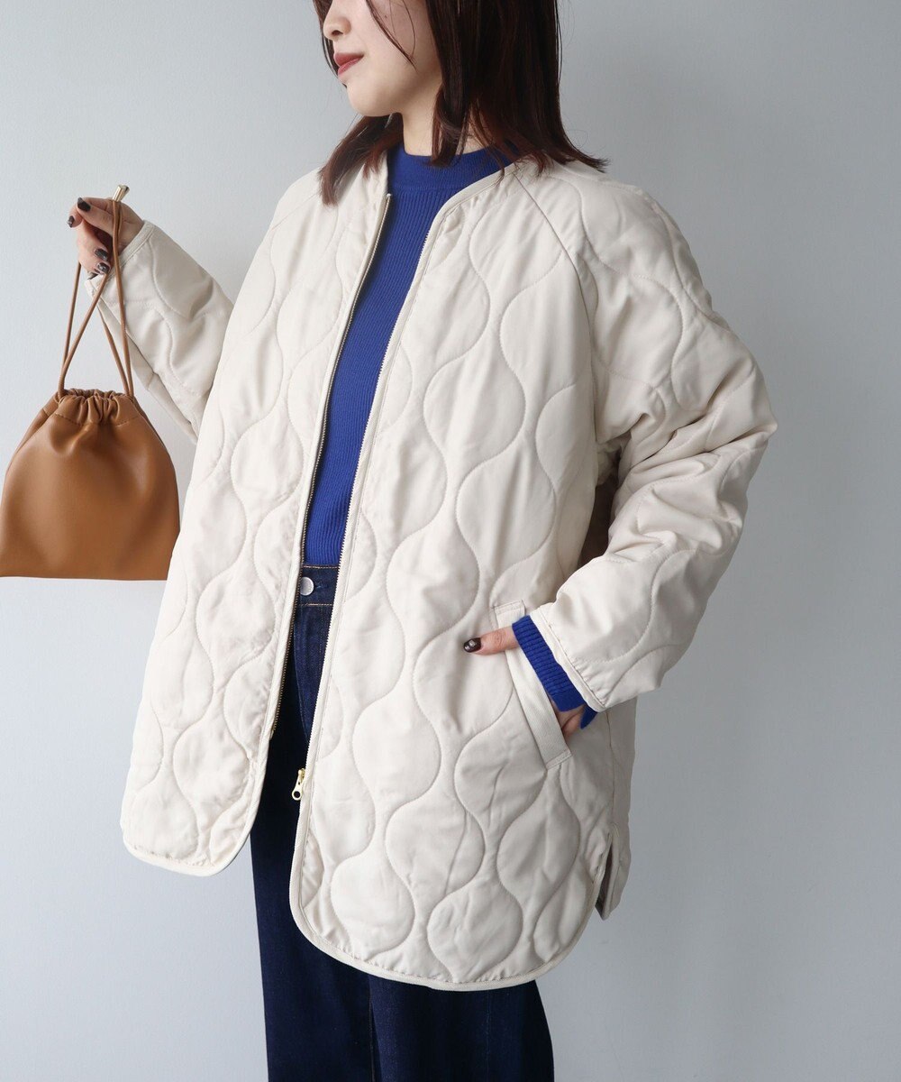 Green Parks 撥水加工　キルティングＺＩＰブルゾン 