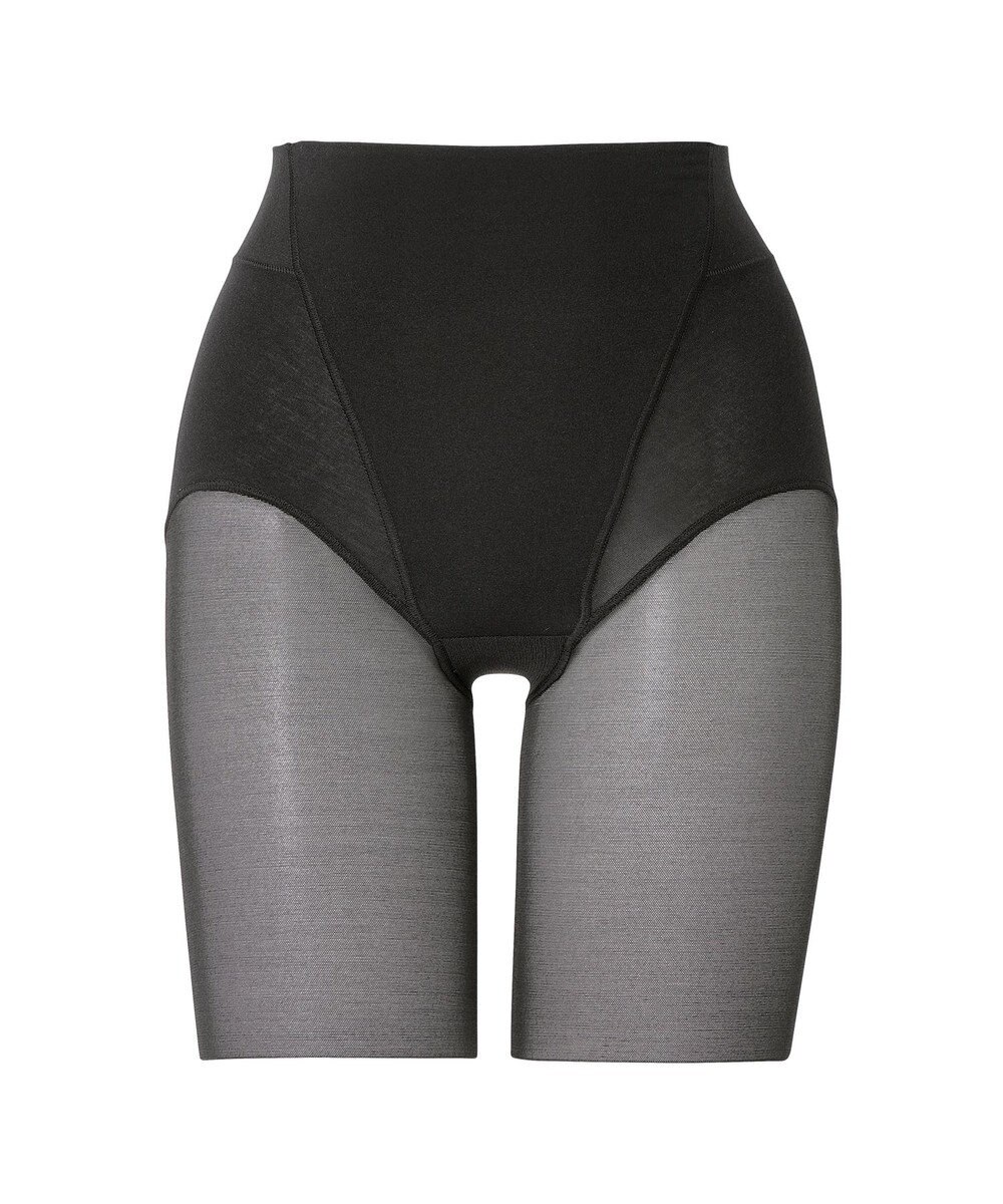 BRADELIS New York 【BRADELIS NewYork peace】綿混楽々dailyシェイプパンツ25 ガードルショーツ 1枚履き可能 ハイウエスト 補正 下着 細見え 