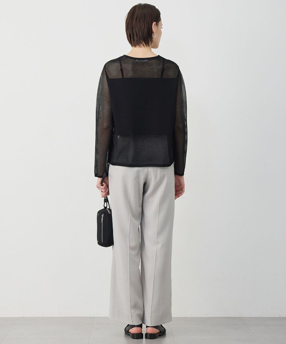 ICB L 【先行予約】 ハイツイストドライメッシュ ワイドストレートパンツ 