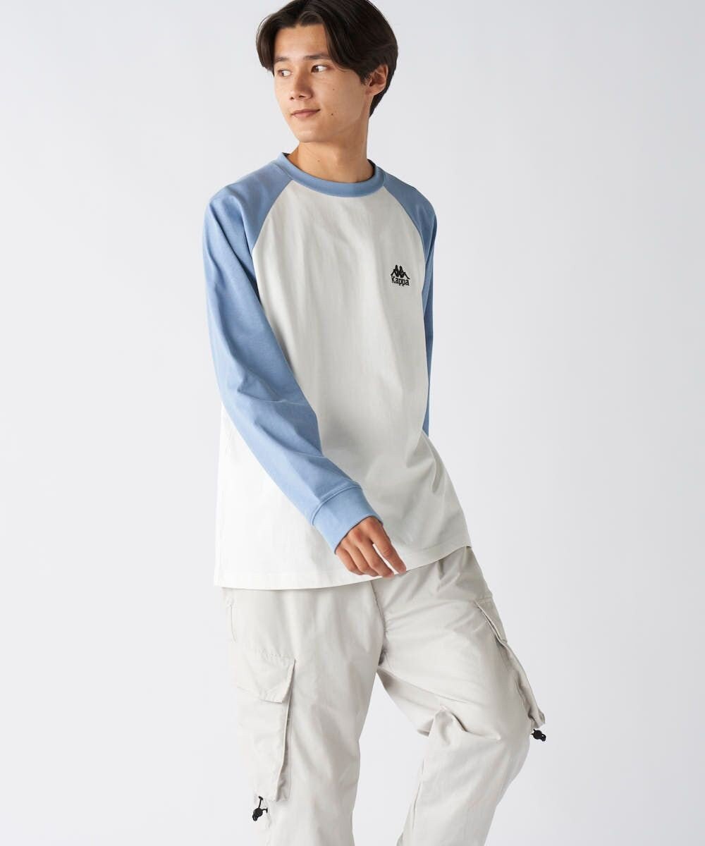 OP／FILA 【Kappa】オーバーサイズ ドロップショルダーロンT 