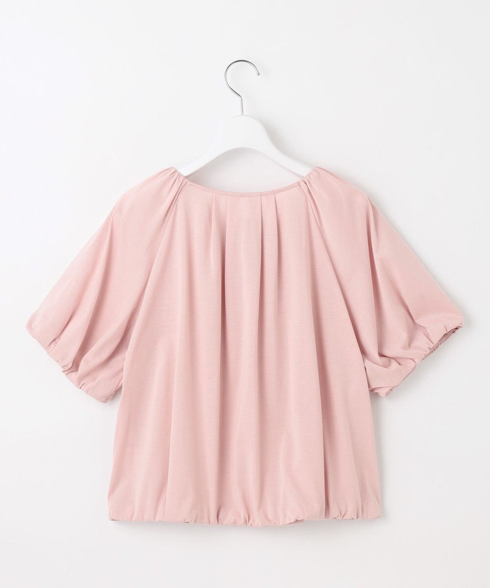 J.PRESS LADIES 【WEB限定・洗える・接触冷感】バルーンジャージー カットソー 