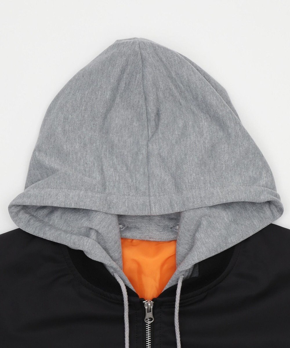 WEGO 【ユニセックス着用ITEM】2WAYフードパファーMA－1 