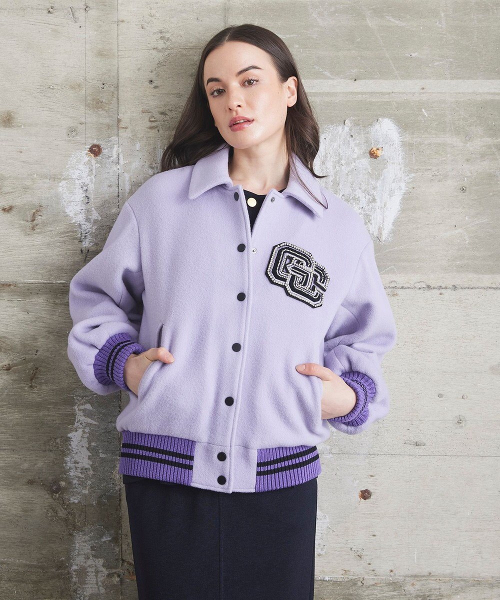 GRACE CONTINENTAL バーシティembジャケット 