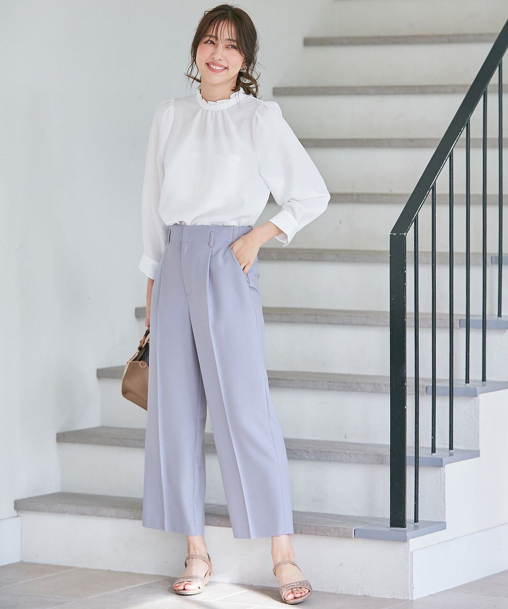 ANY SIS 【WEB・一部店舗限定】褒めらレディ ワイド パンツ 