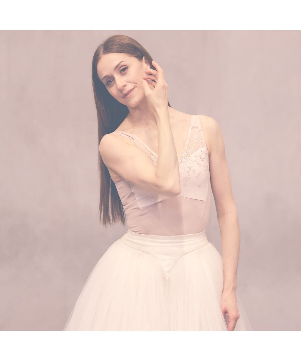 Chacott ◎【Nela ライン】ノースリーブレオタード 