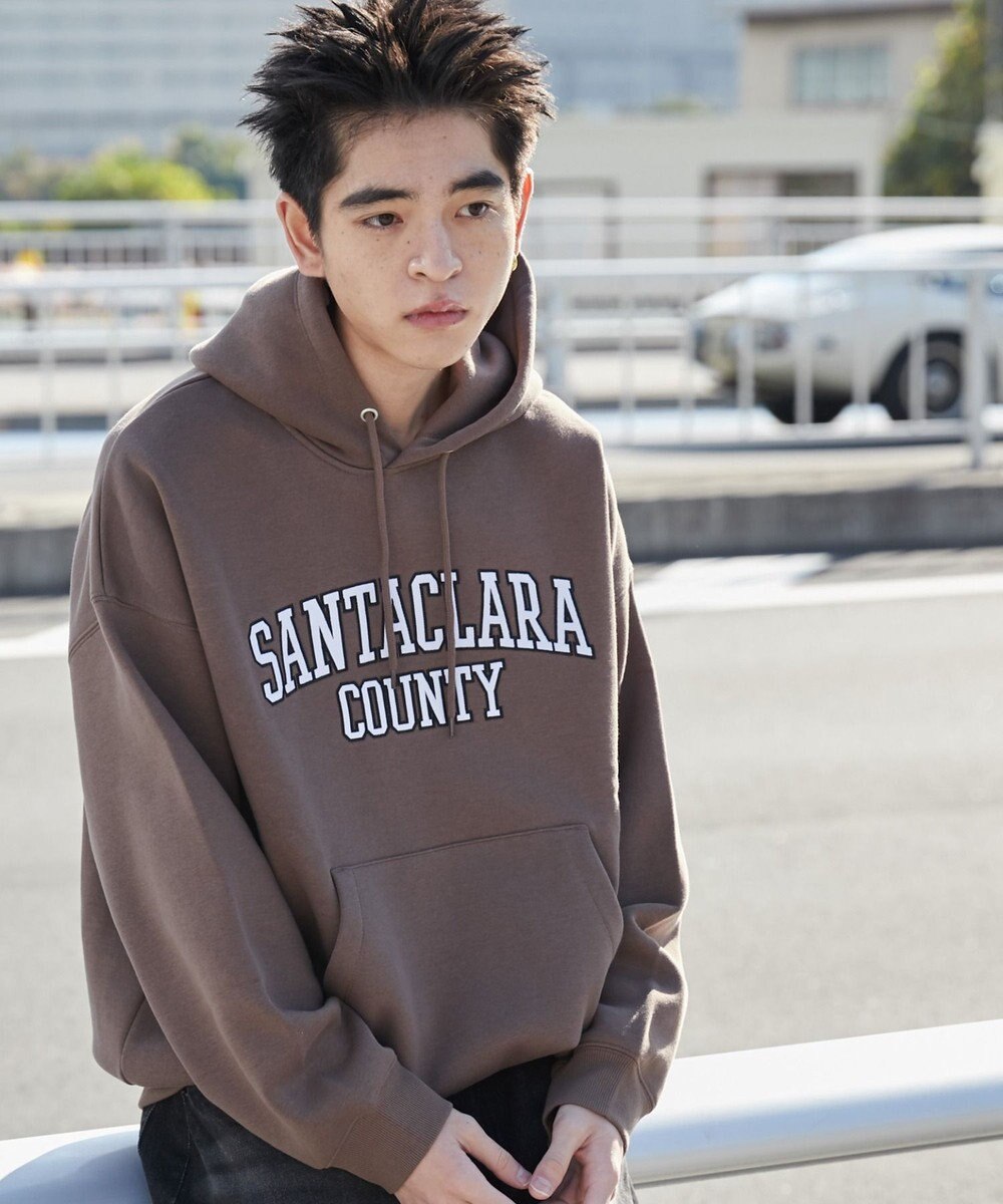 WEGO ワッペンロゴパーカー 