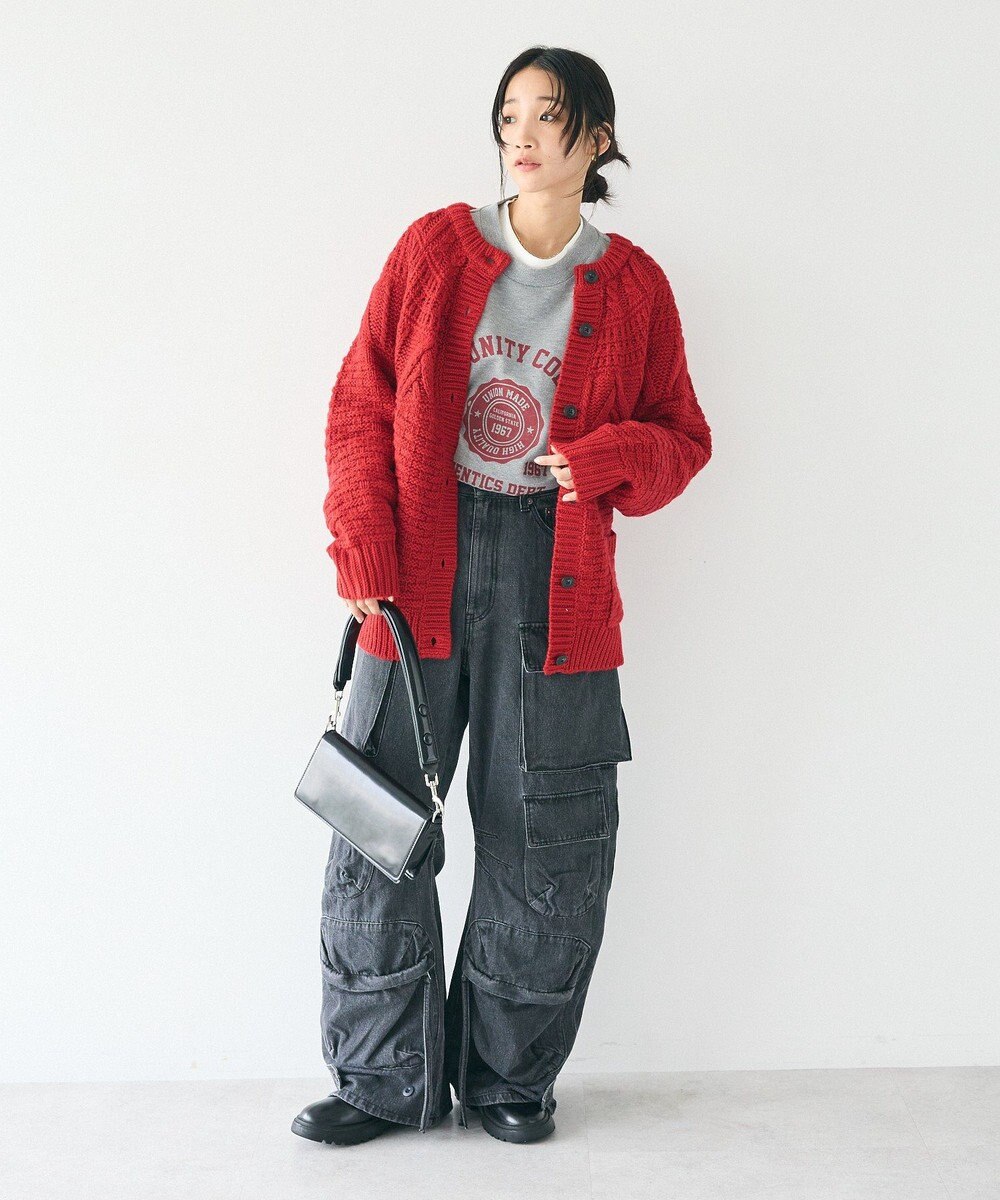 CRAFT STANDARD BOUTIQUE カレッジプリントプルオーバー 