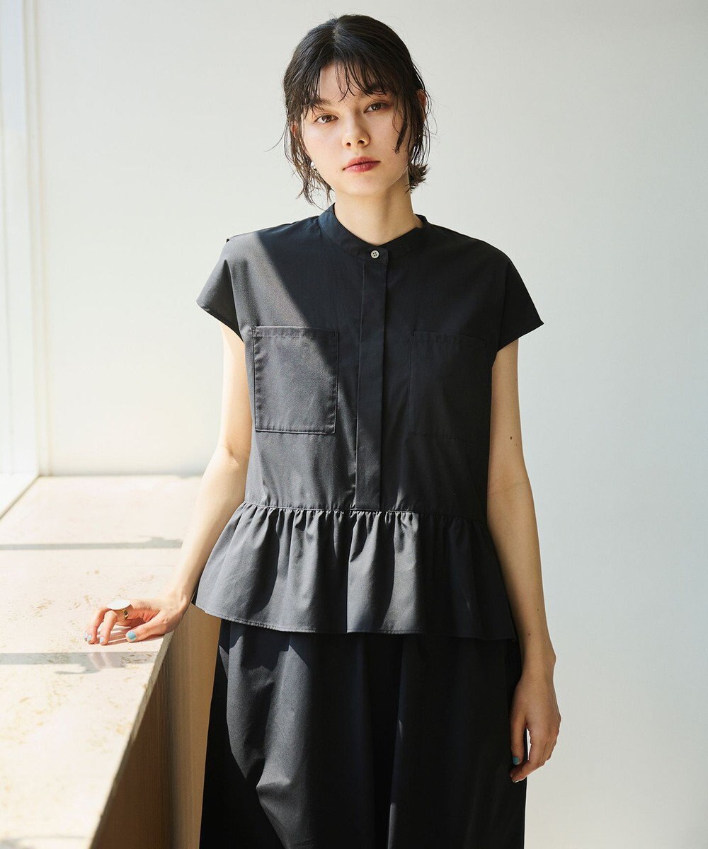 #Newans 【洗える】ラウンドフリルワンピース 