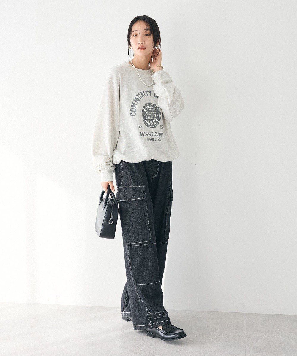 CRAFT STANDARD BOUTIQUE カレッジプリントプルオーバー 