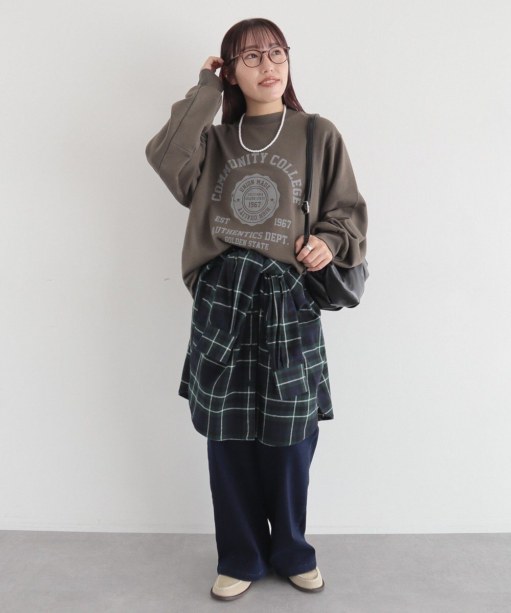 CRAFT STANDARD BOUTIQUE カレッジプリントプルオーバー 