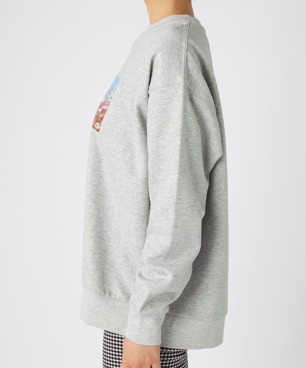 OP／FILA 【ocean pacific】Daily Cozy/あったか裏起毛フォトプリントスウェット 