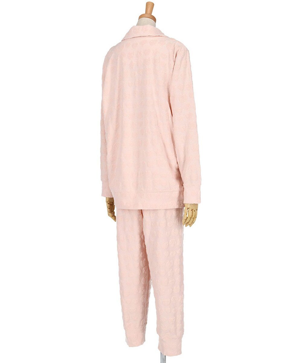 tsumori chisato SLEEP ツモリチサト パジャマ 長袖 長ズボン 綿混(本体) パイル素材 上下セット 前開き tsumori chisato SLEEP UDX556 /ワコール 