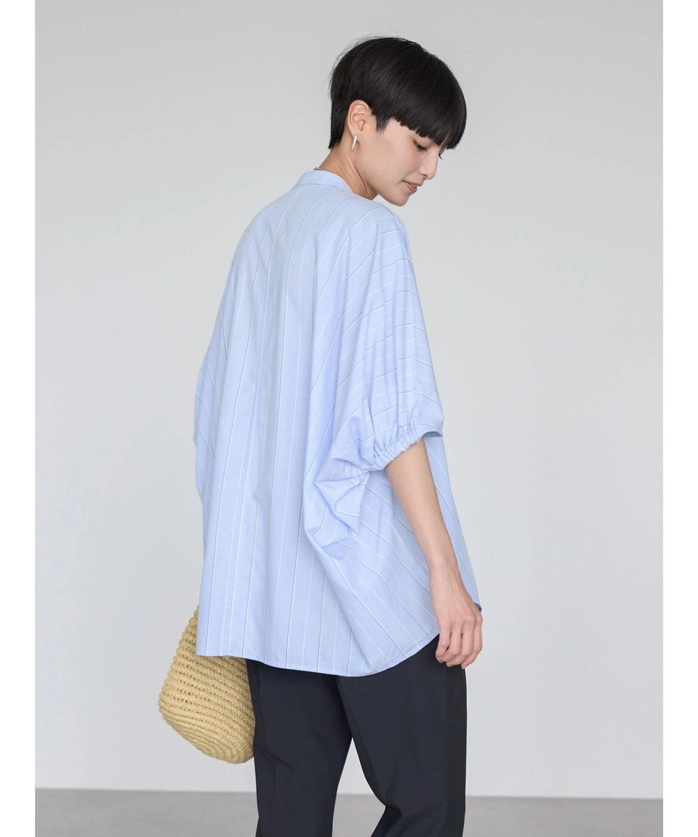 AMERICAN HOLIC 接触冷感＋ＵＶカット　ギャザースリーブブラウス 