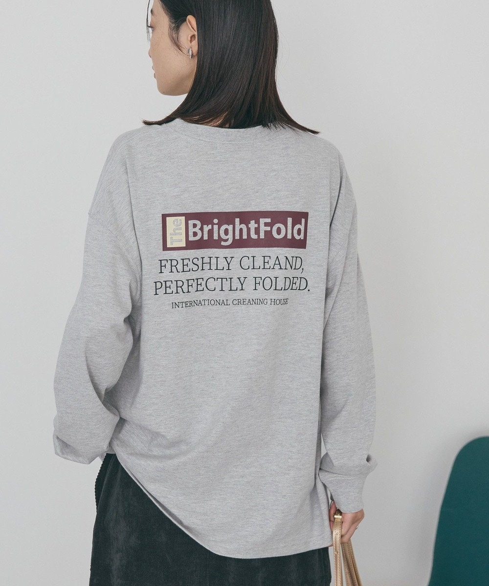 AMERICAN HOLIC カンパニーロゴ風ロングＴシャツ 