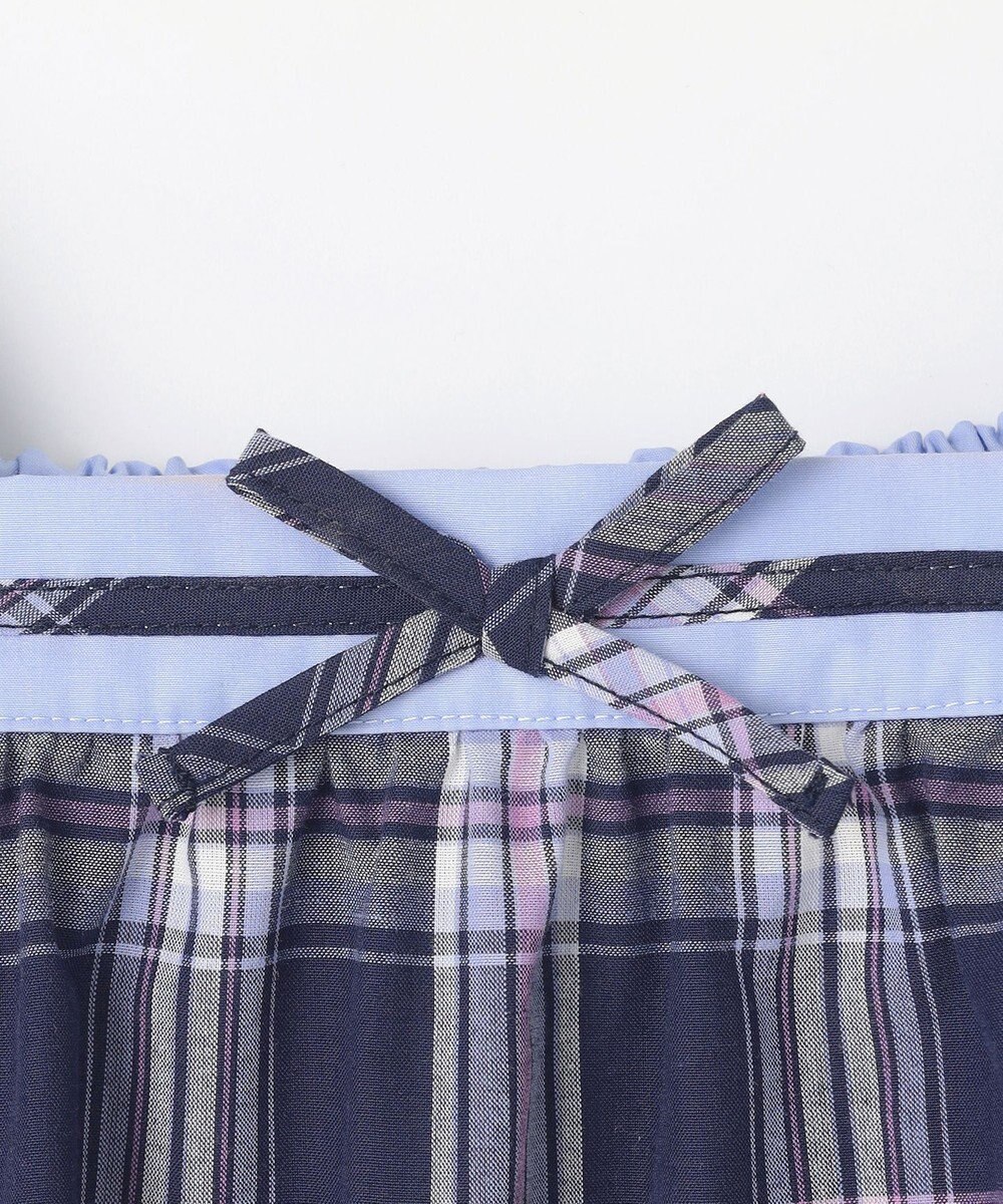 組曲 KIDS 【110-140㎝】プランタンチェック ブラウス 