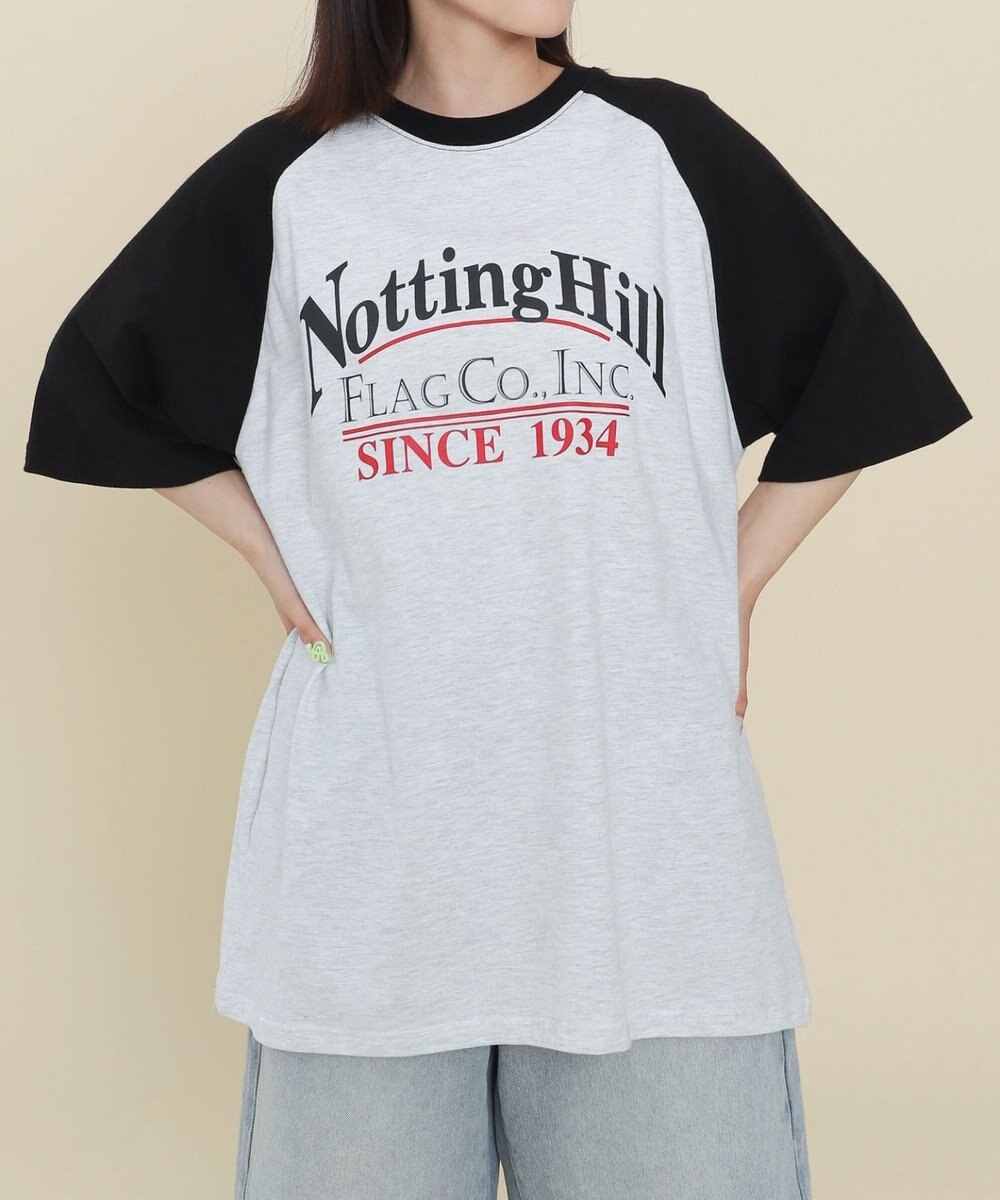 WEGO レタリングラグランT 