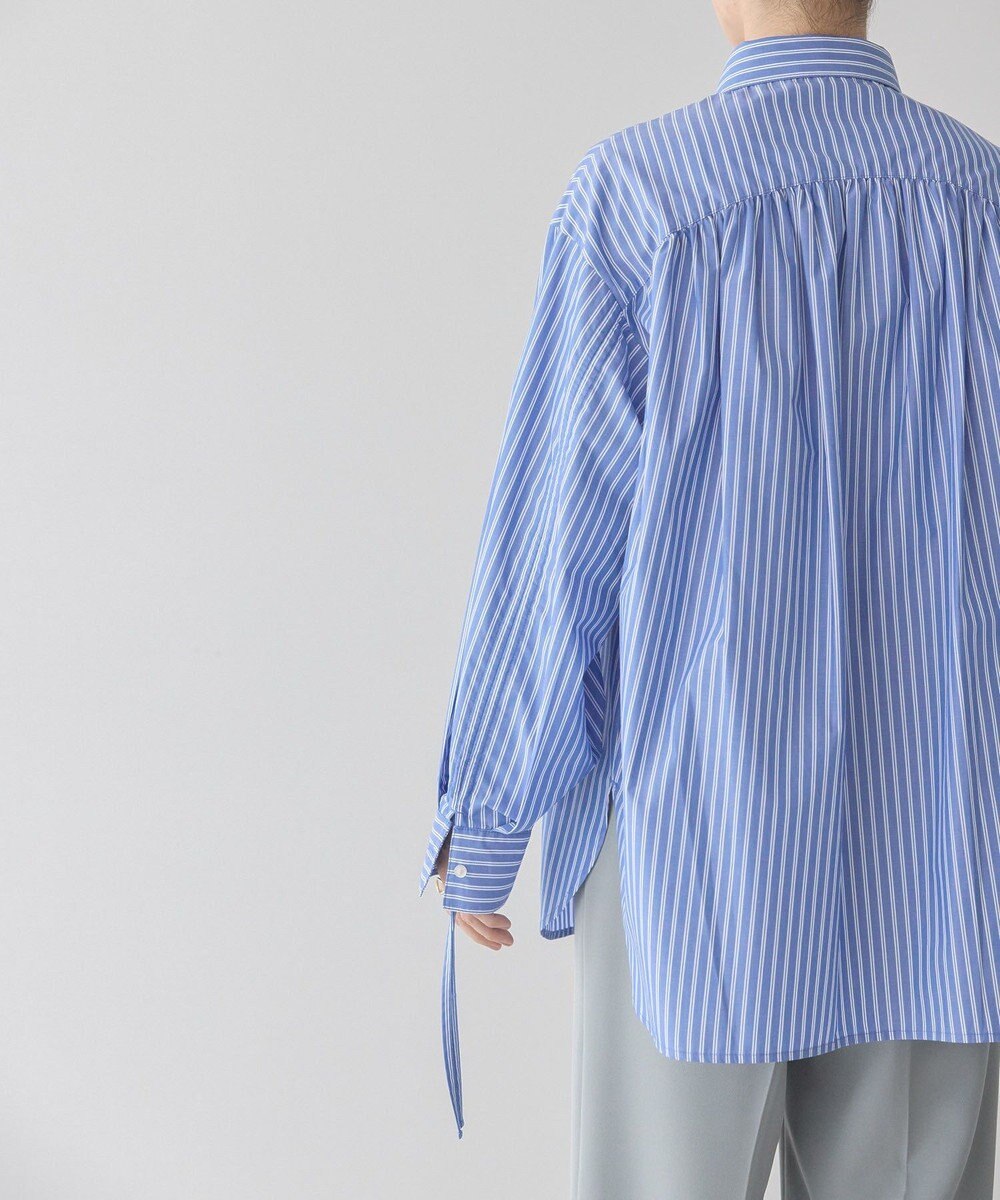 AMERICAN HOLIC イージーケアバックギャザーリボンシャツ 