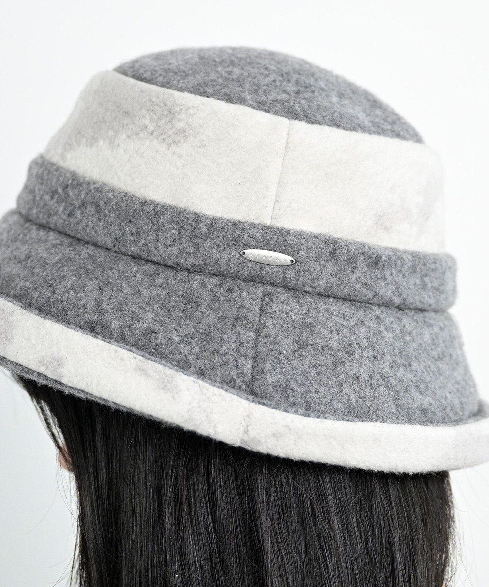 ATRENA 【ふわもこ】エアリーエッジアップ ハット 