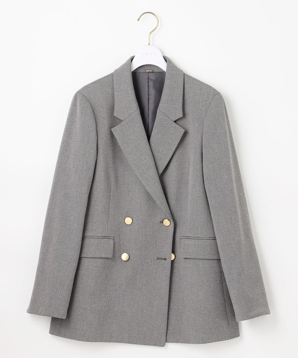ANY SIS ビューティサーモ2WAYストレッチ テーラードジャケット 