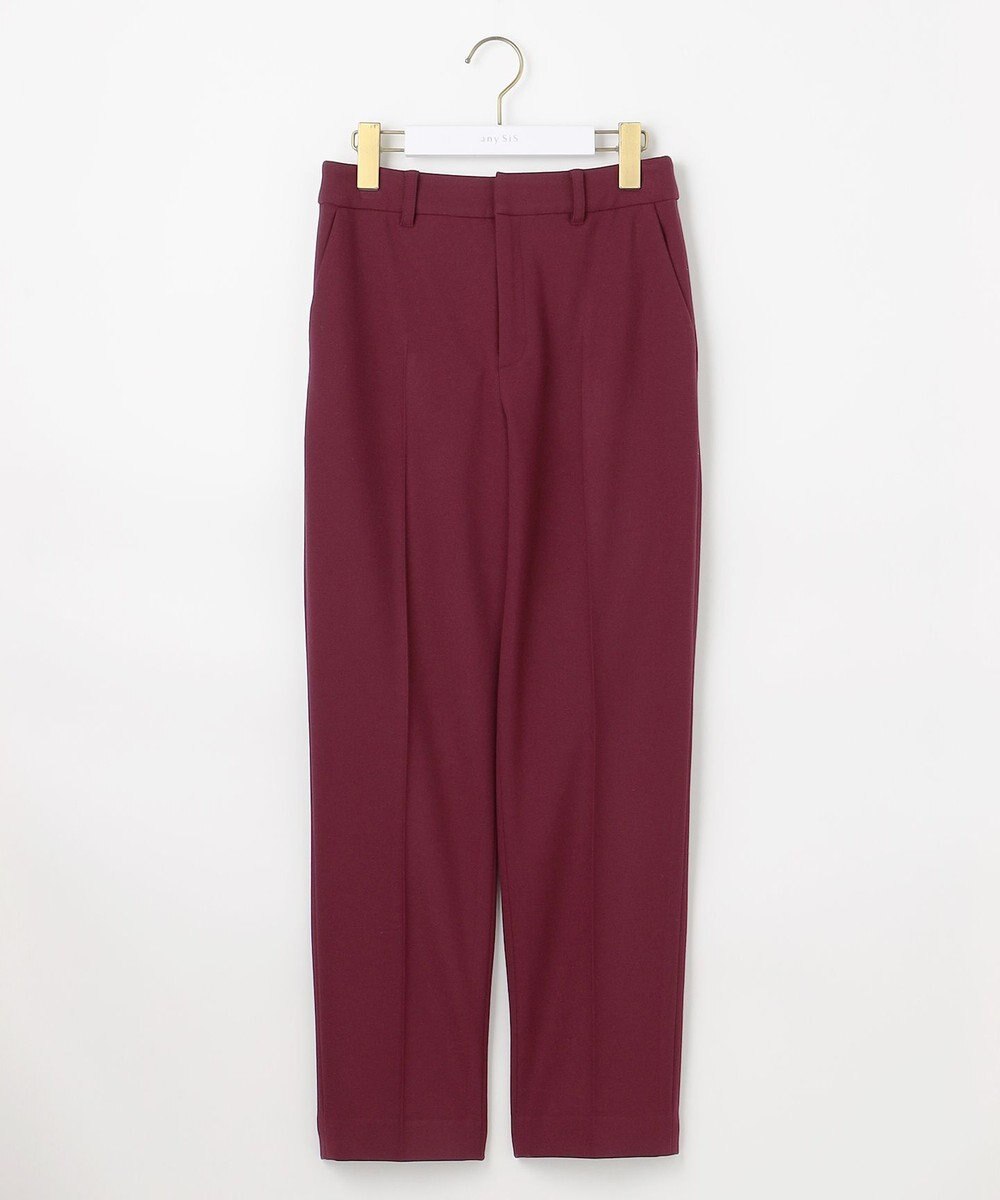 ANY SIS ビューティサーモ2WAYストレッチ テーパードパンツ 