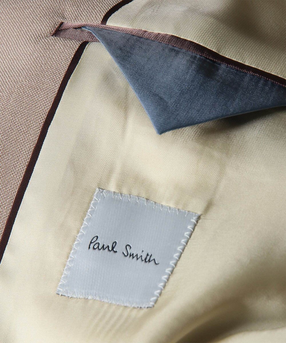 Paul Smith トロピカル ウール ノーカラージャケット 