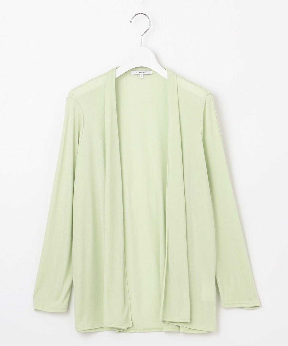 23区 【新色追加/UVケア/接触冷感】マルチ機能 シアー ショート カーディガン 