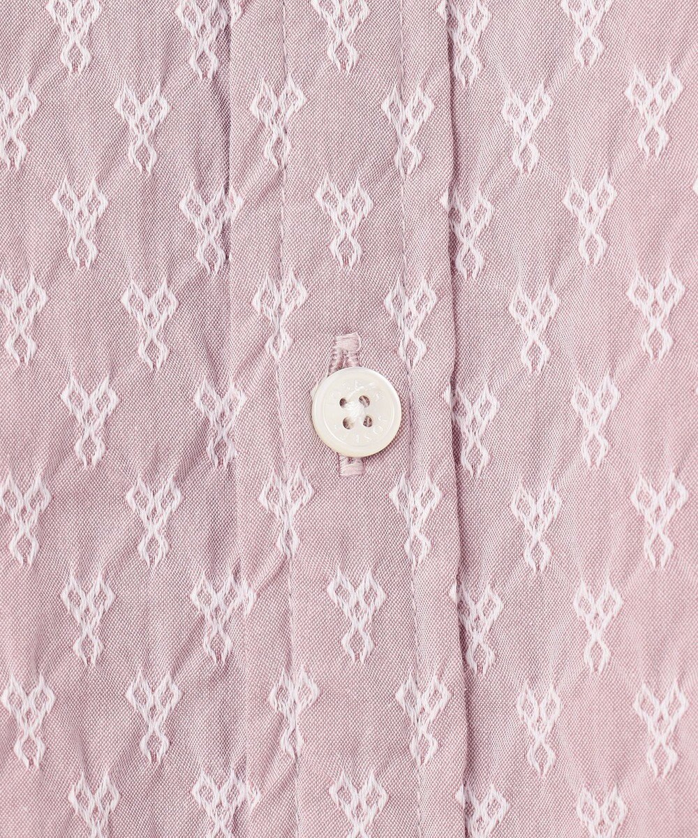 JOSEPH HOMME シガーカッタージャガード　ウイングカラー半袖シャツ 