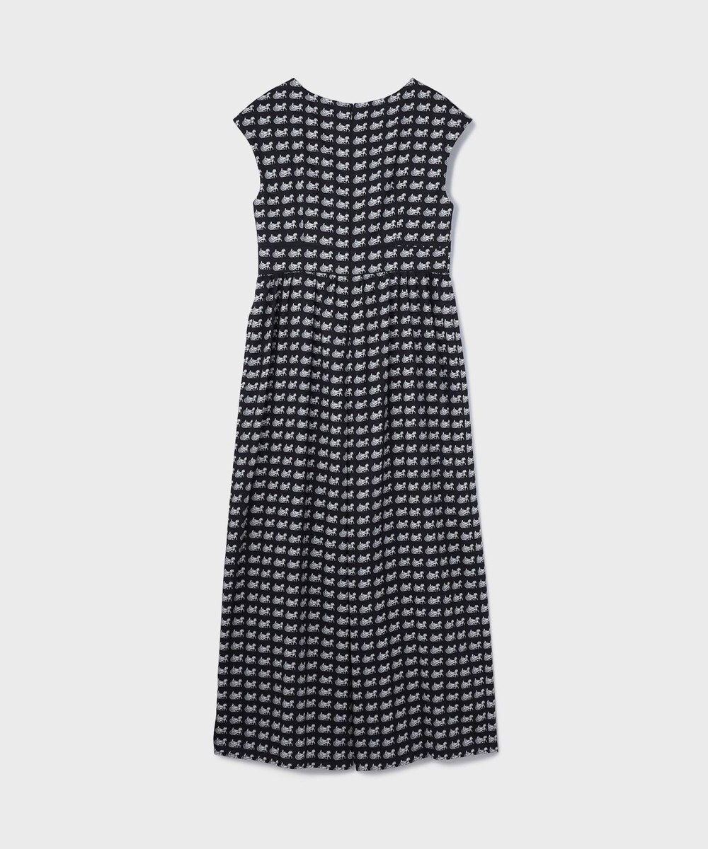 GRACE CONTINENTAL ホースプリントサロペット 