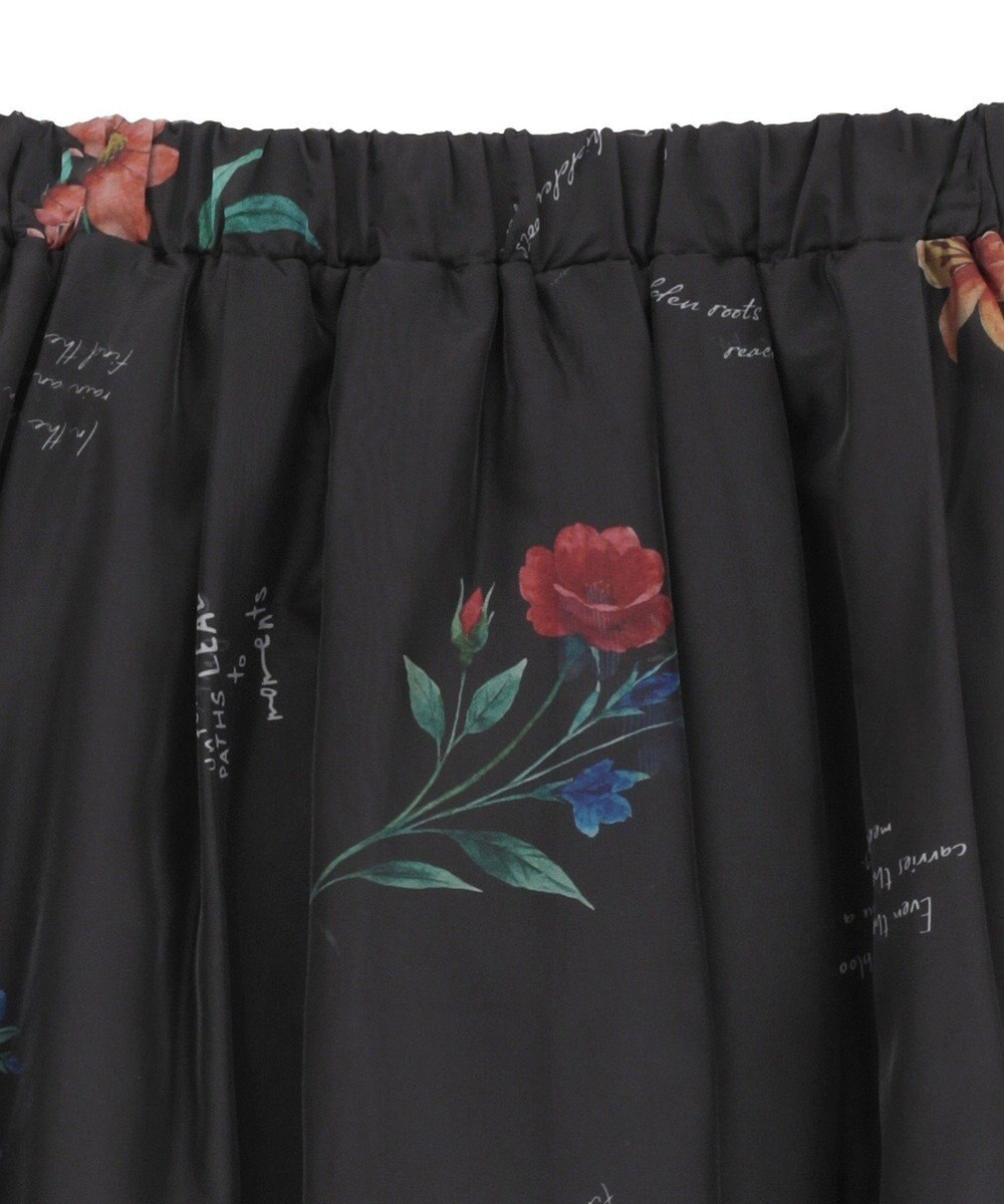 Green Parks ・ＳＵＧＡＲ　ＳＰＯＯＮ　フラワーｐｔシアーフレアスカート 