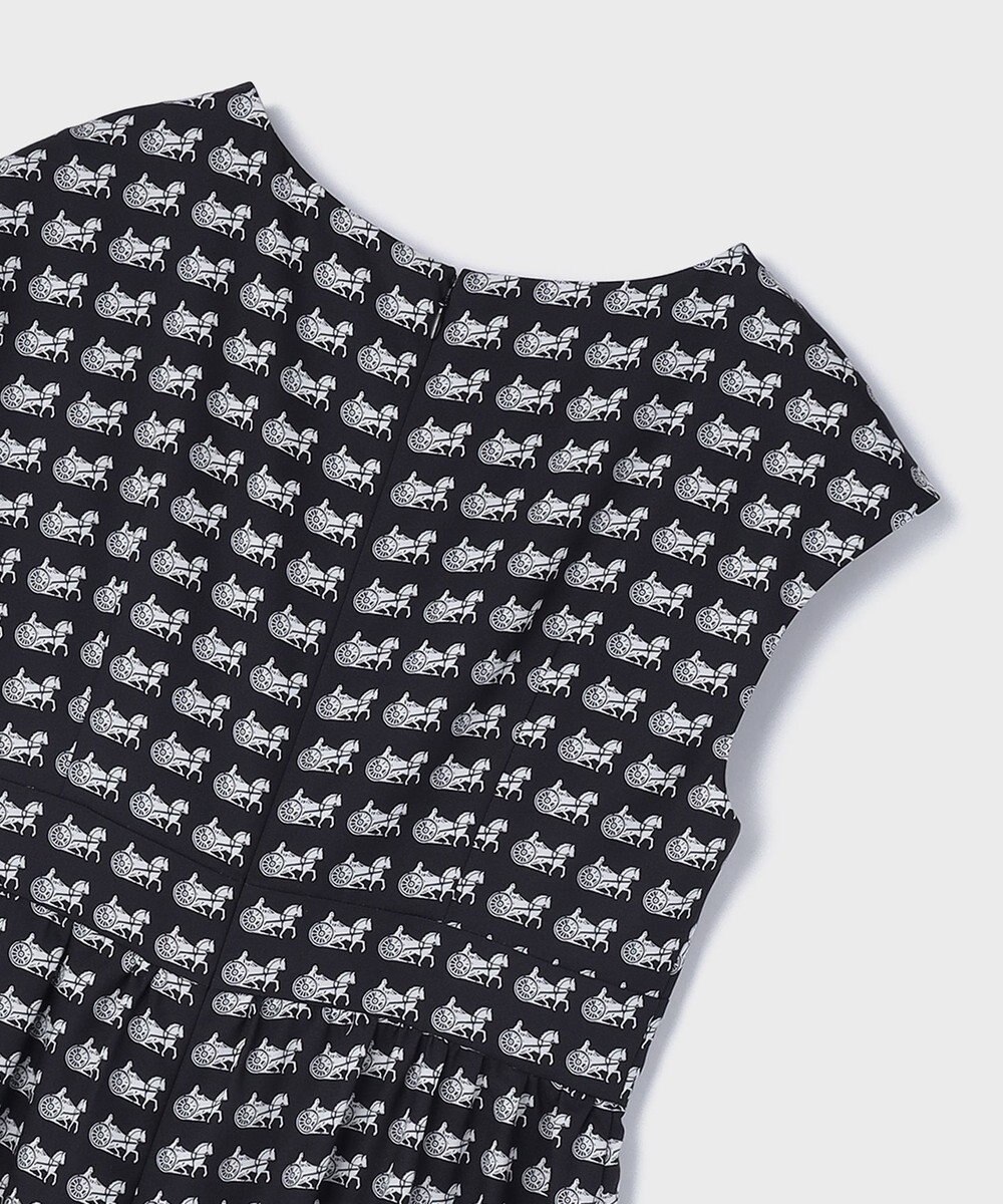 GRACE CONTINENTAL ホースプリントサロペット 