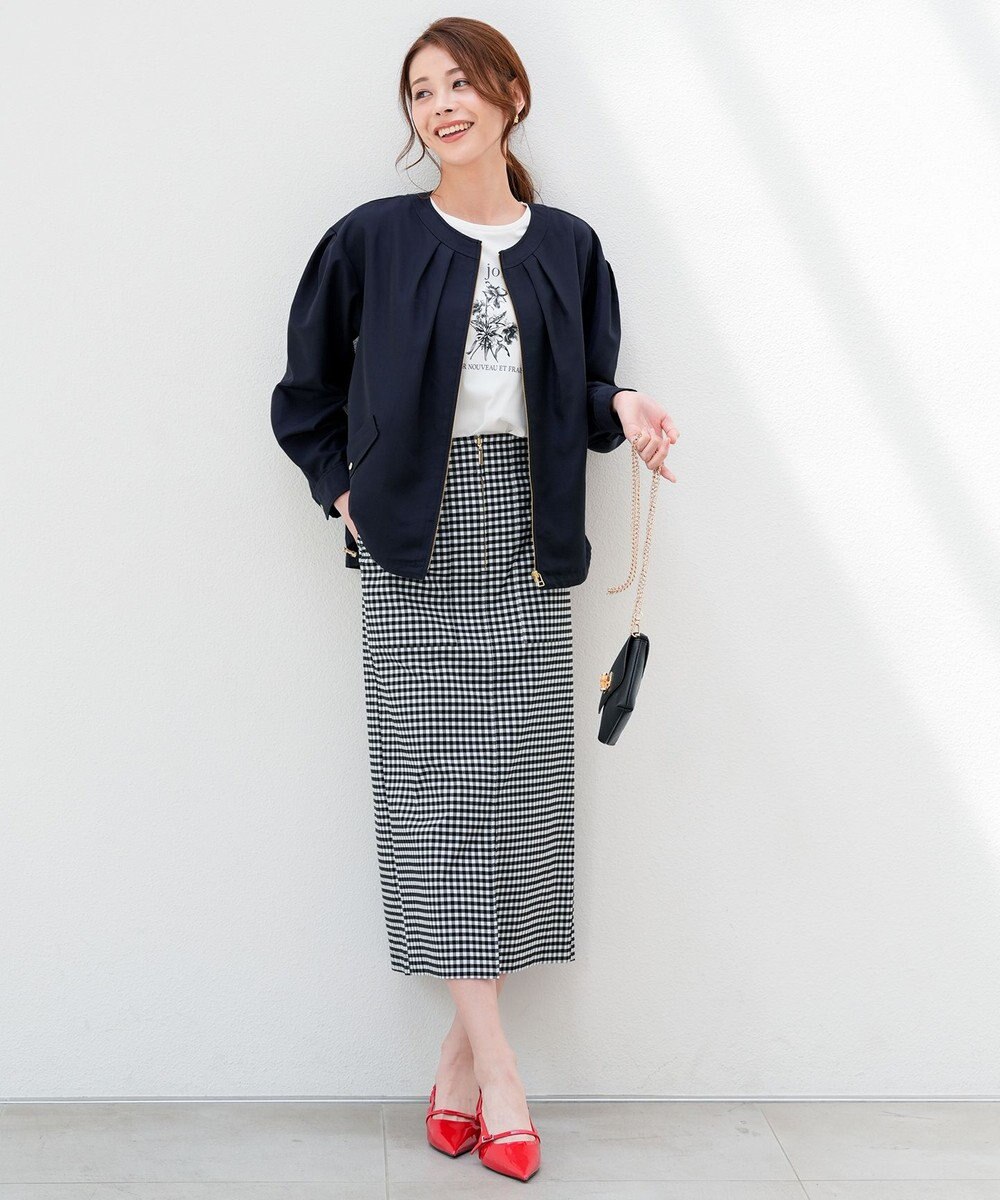 ANY SIS S 【BAILA掲載/花粉リリース】スプリングコンフォート ブルゾン 