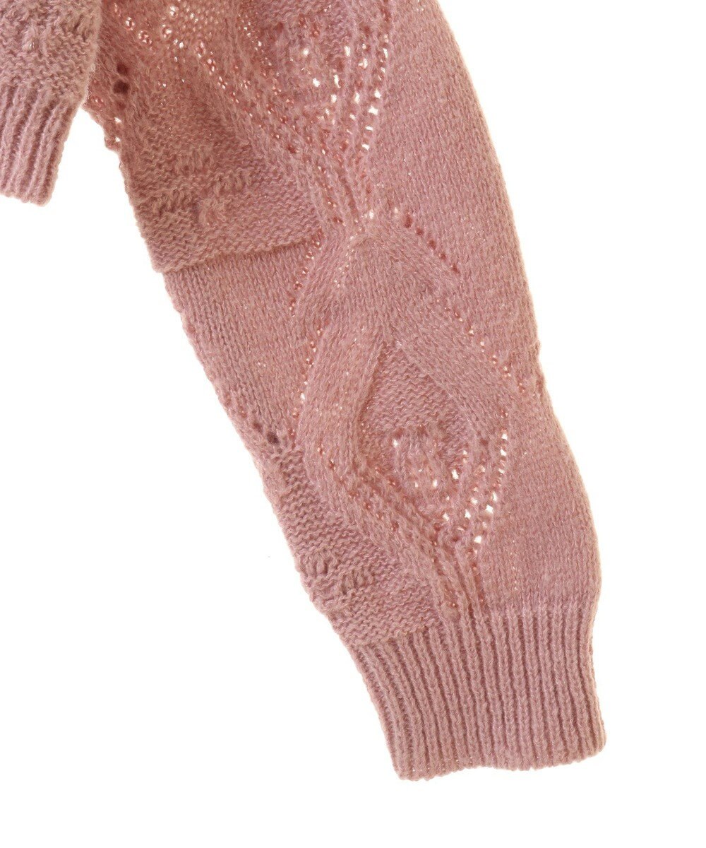 earth music&ecology ＳＥＴ２点刺繍ビスチェ＋カーディガン 