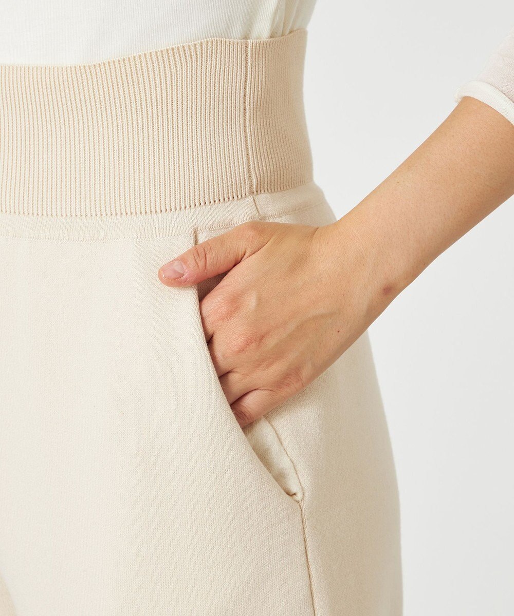 NAVE 【ReNAVE・洗える】スムースニット パンツ 