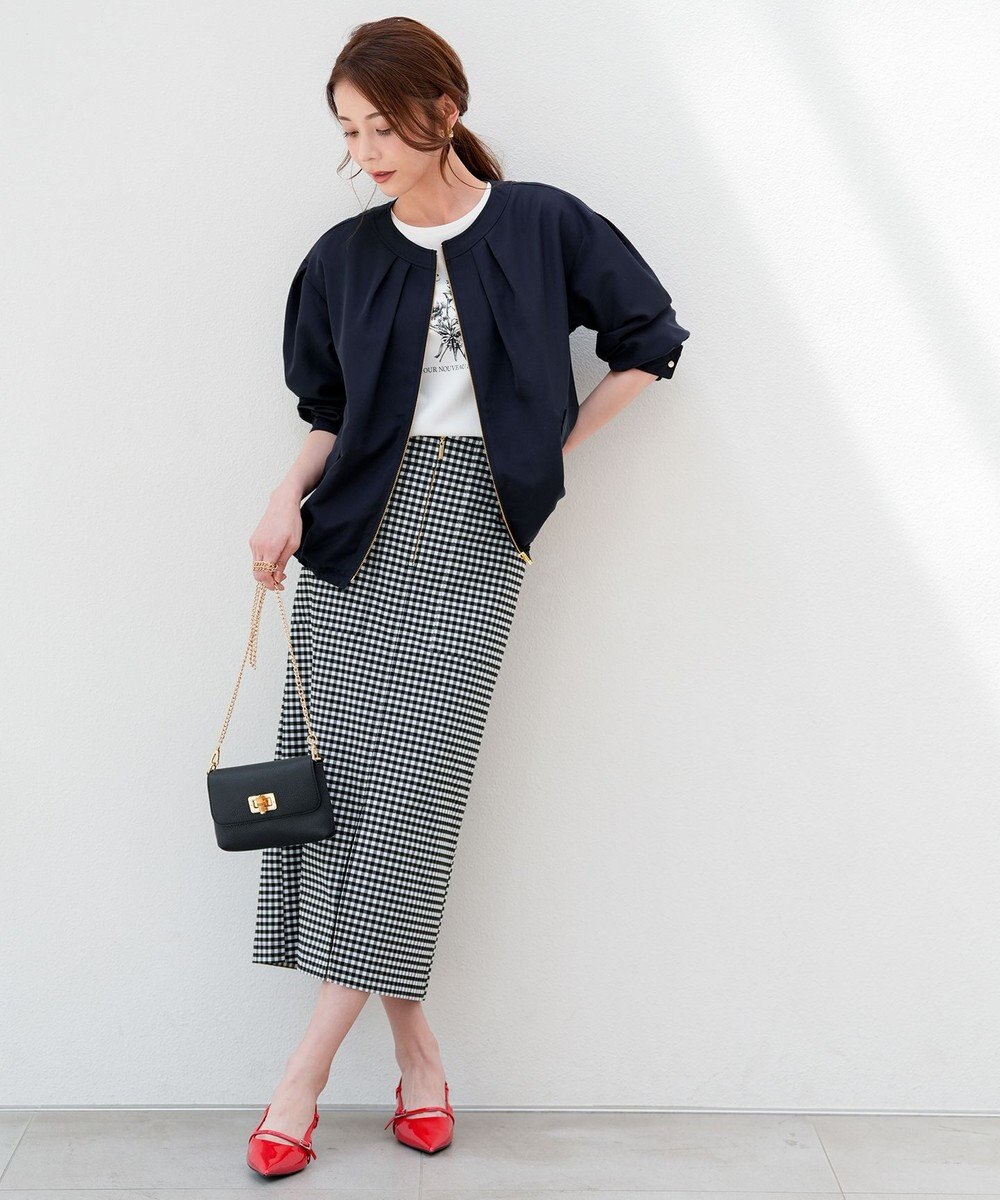 ANY SIS S 【BAILA掲載/花粉リリース】スプリングコンフォート ブルゾン 