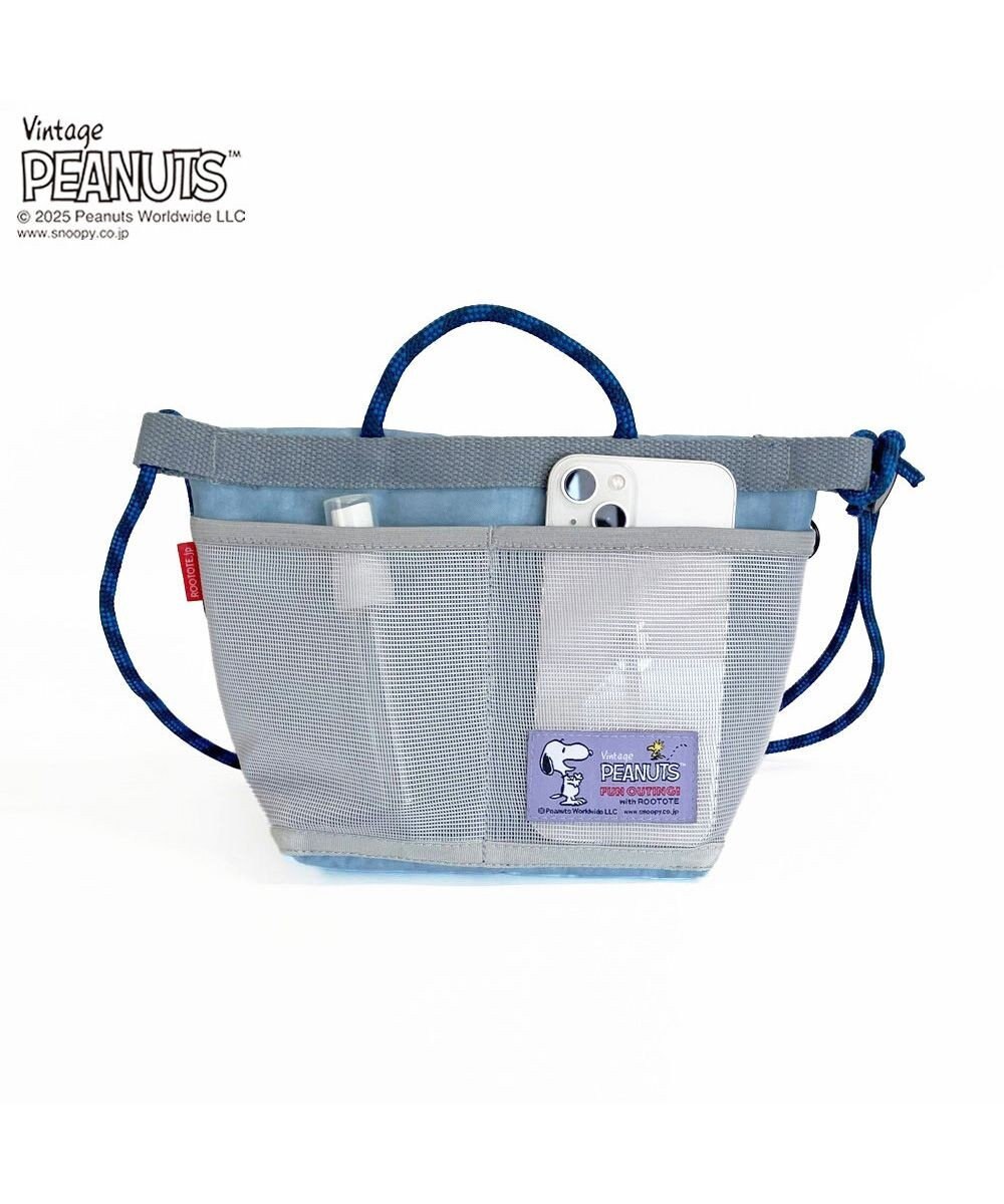 ROOTOTE 8438【スヌーピー】IP.サコッシュ.ポリ.ピーナッツ-0F 