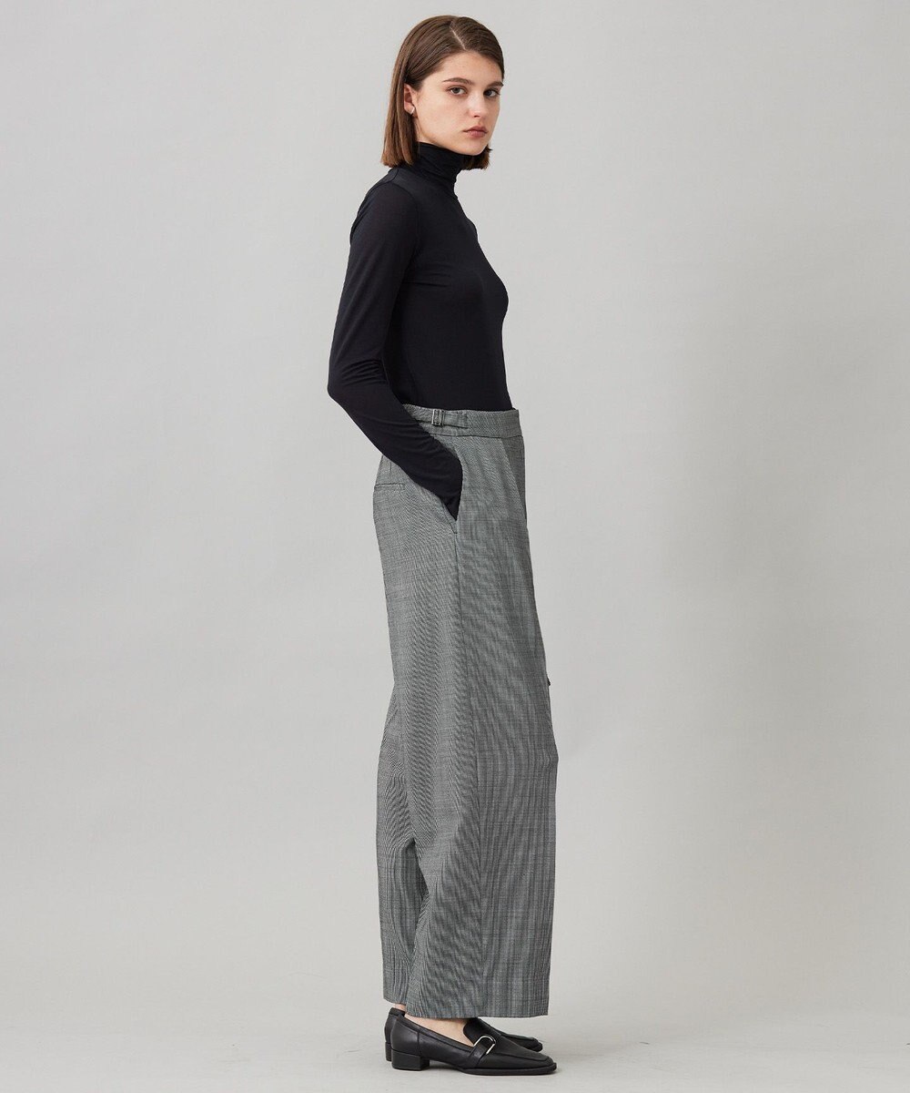 ICB 【洗える】 パウダリーチュール ハイネックトップス 