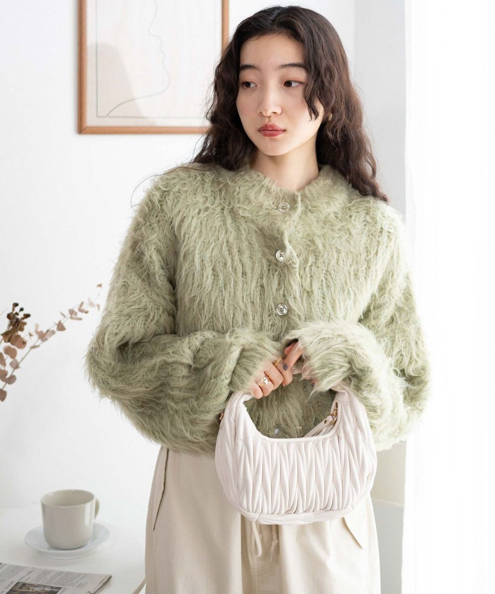 WEGO モンスターニットカーディガン 