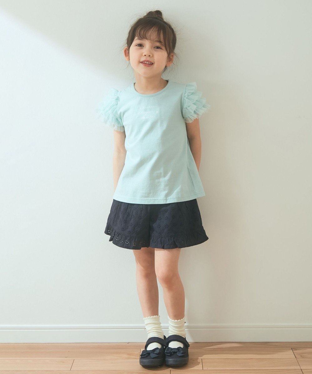 ANY KIDS オーバーレースキュロット 