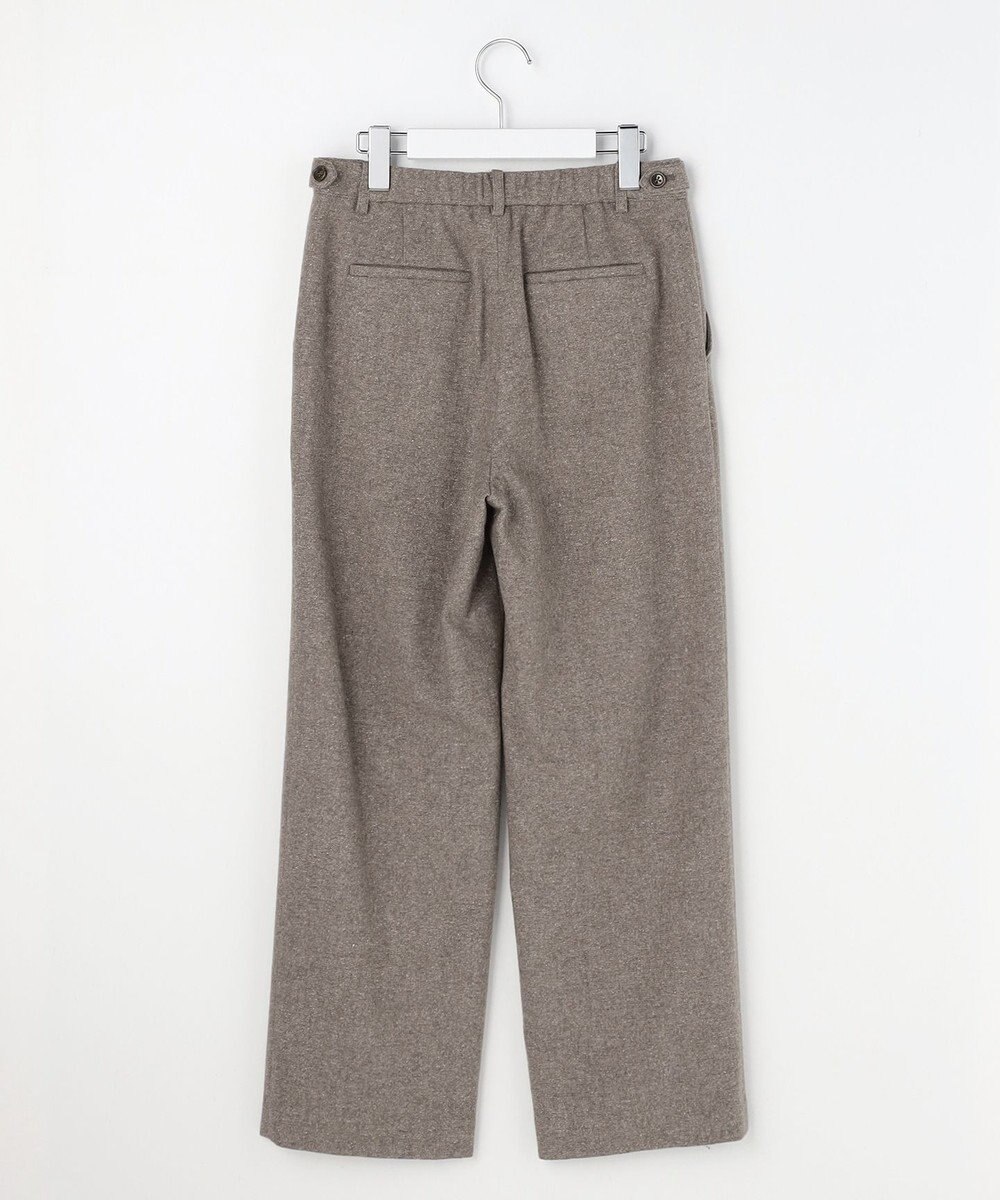 J.PRESS LADIES シルクネップツイード スレート パンツ 