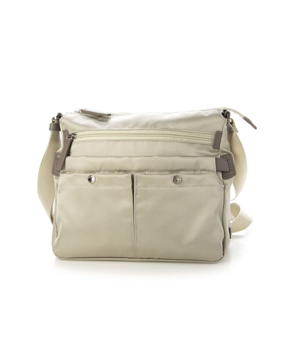 LA BAGAGERIE フロントポケット　スクエアナイロンショルダー　Sサイズ 