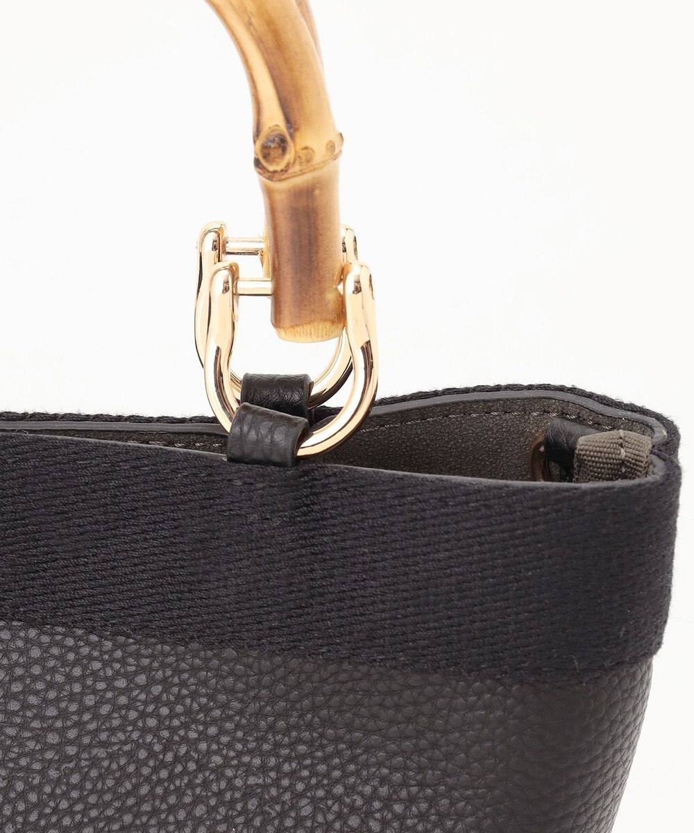 23区 バンブーハンドル ミニ ショルダーバッグ 
